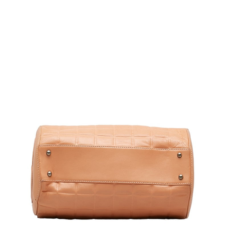 Chanel Chocolate Bar Cocomark Handbags Mini Boston Bag Pink   CHANEL