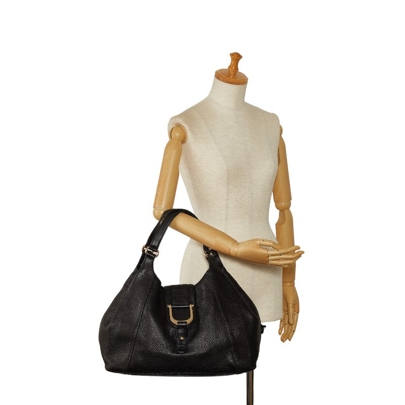 Gucci Abbey Handbag 268747 Black Leather Ladies Gucci