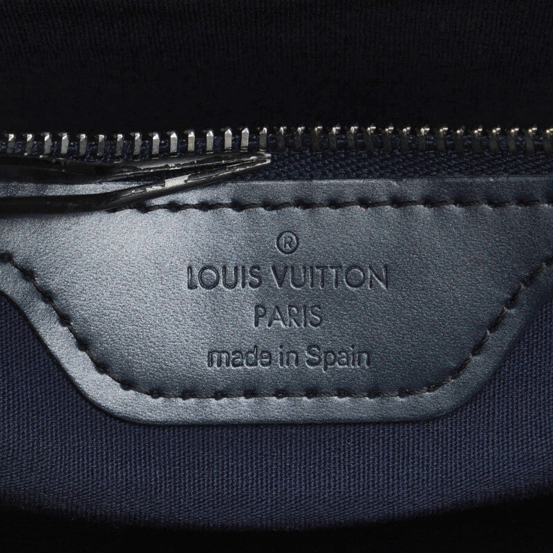 Louis Vuitton Monogram Matt Stockton Shoulder Bag M55112 Noir Black Leather  Louis Vuitton