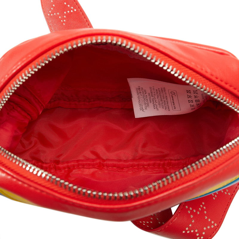 Stella McCartney Star One-Shoulder Bag Red Multicolor Leather  Stella McCartney