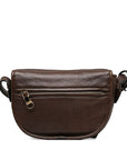 LOEWE Satchel Crossbody Bag in Leather Brown Ladies