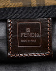 Fendi Brown Zucca Tote Handbag