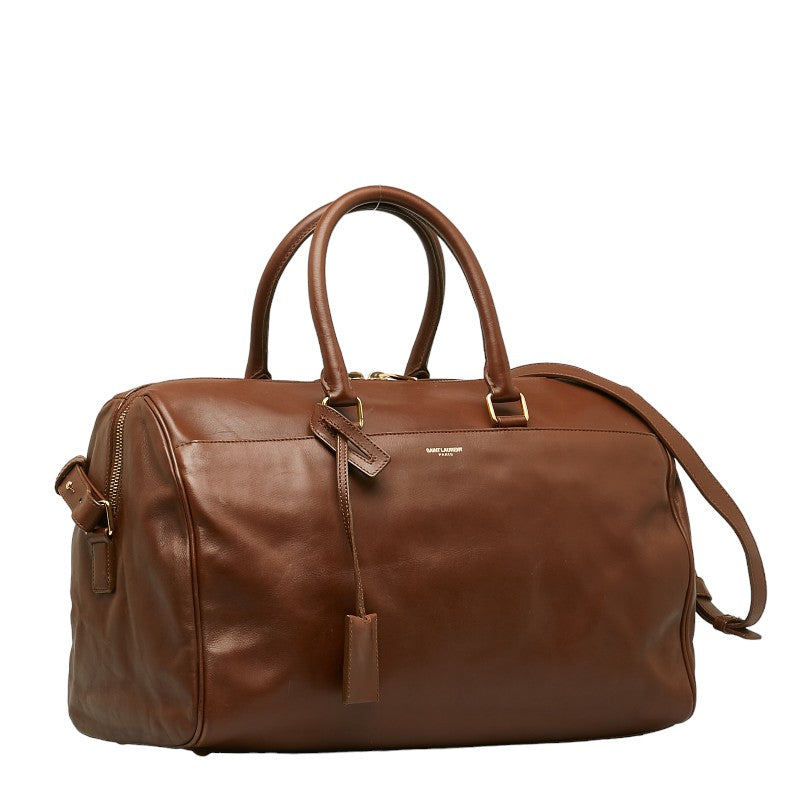 Saint Laurent 322050 Shoulder Bag Leather Brown