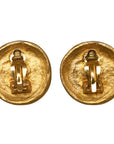 Chanel Vintage Cocomark Round Stamp Earring Gold  Ladies Chanel (, Paris)