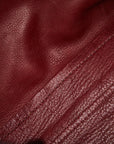 LOEWE LOEWE Anagram Shoulder Bag/Sweet Bordeaux Wine Red Ladies Bordeaux