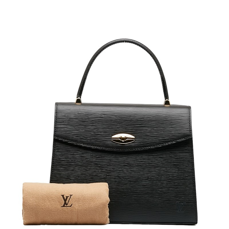 Louis Vuitton Epic Marseille Handbag M52372 Noir Black Leather  Louis Vuitton