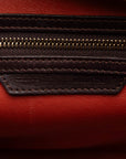 Celine Bag Handbag Tote Bag Brown Leather  Celine