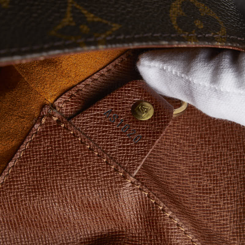 Louis Vuitton Monogram M51256 Shoulder Bag PVC/Leather Brown