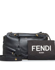 FENDI Shoulder Bag in Leather Black Ladies 8BL124