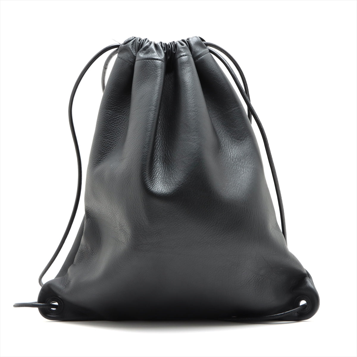 Valentino D Dressing Leather Backpack/Rack Black 504985