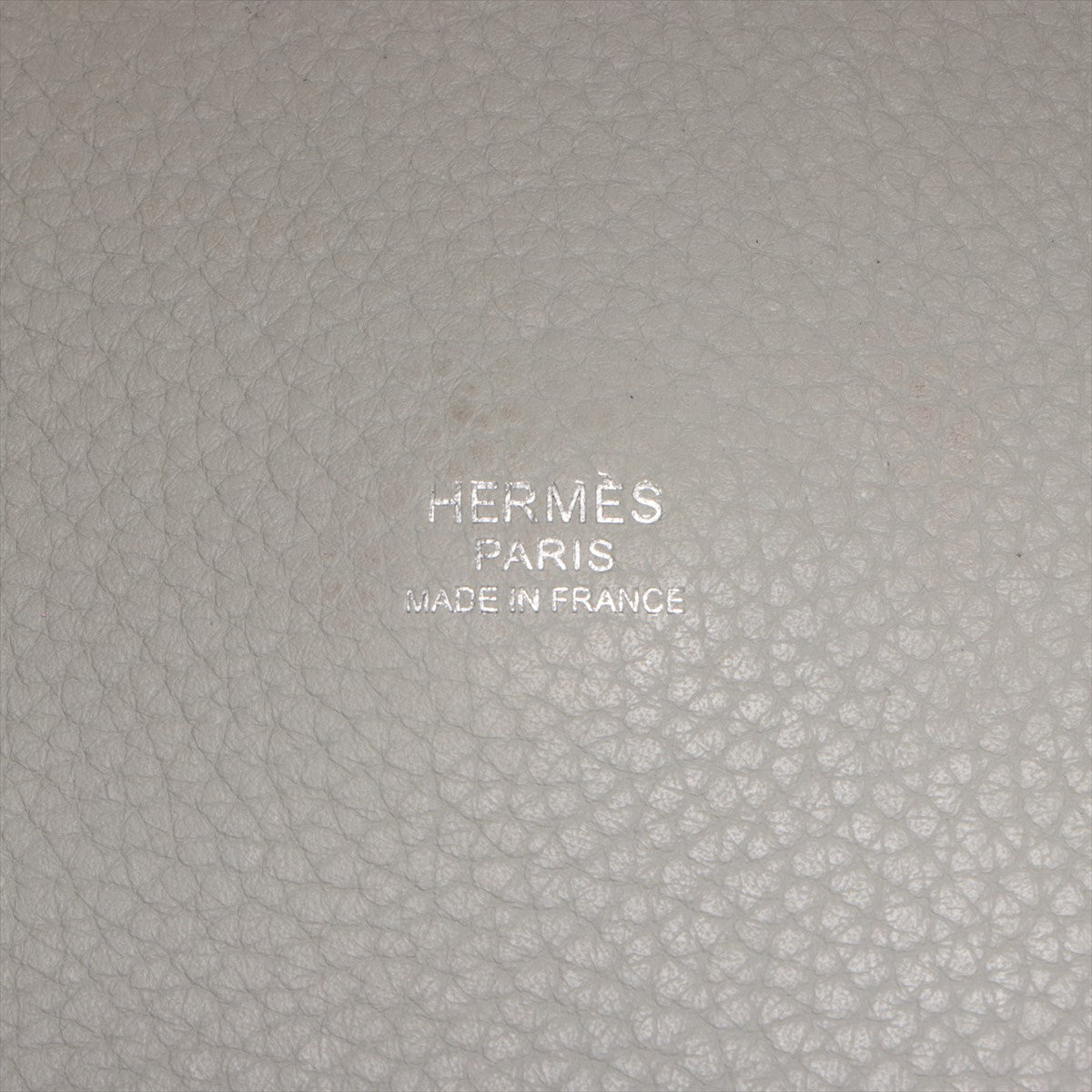 Hermès Picotane Rock GM Trionclamens Pearl Grey Silver  R:2014