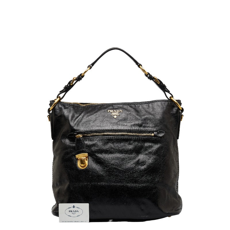 Prada Handbags Black Leather Ladies Prada (Paris)