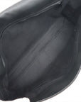 Bottega Veneta Intrecciato Leather Messenger Bag Black