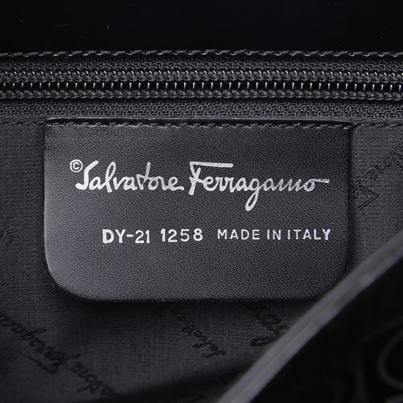 Salvatore Ferragamo 手袋 DY-21 1258 黑色皮革女士 Salvatore Ferragamo