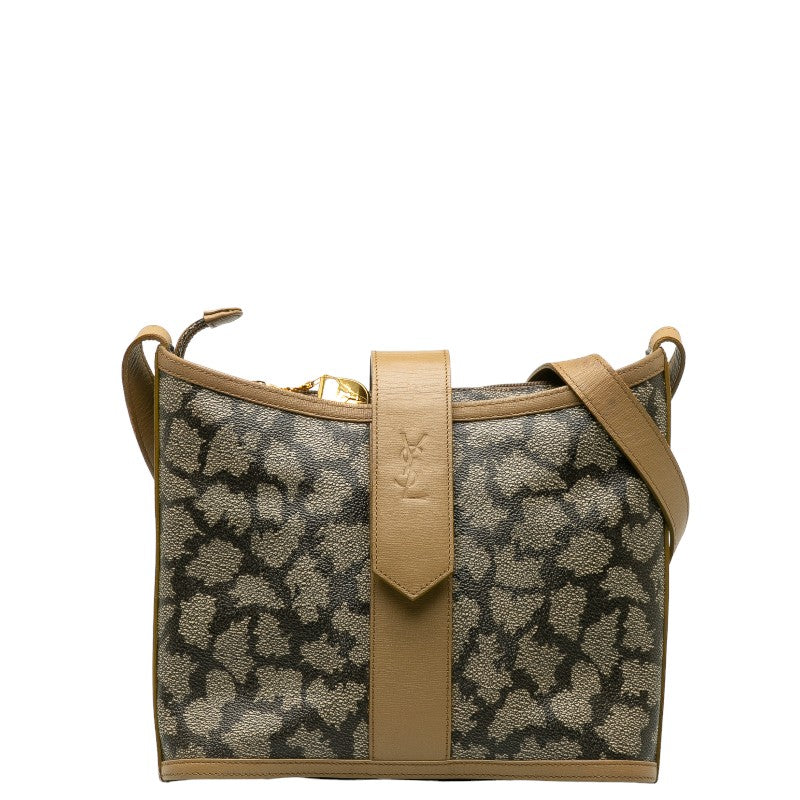 Saint Laurent Vintage Shoulder Bag in Leather Brown