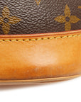 Louis Vuitton Monogram Alma Handbag M53151 Brown PVC Leather Lady Louis Vuitton