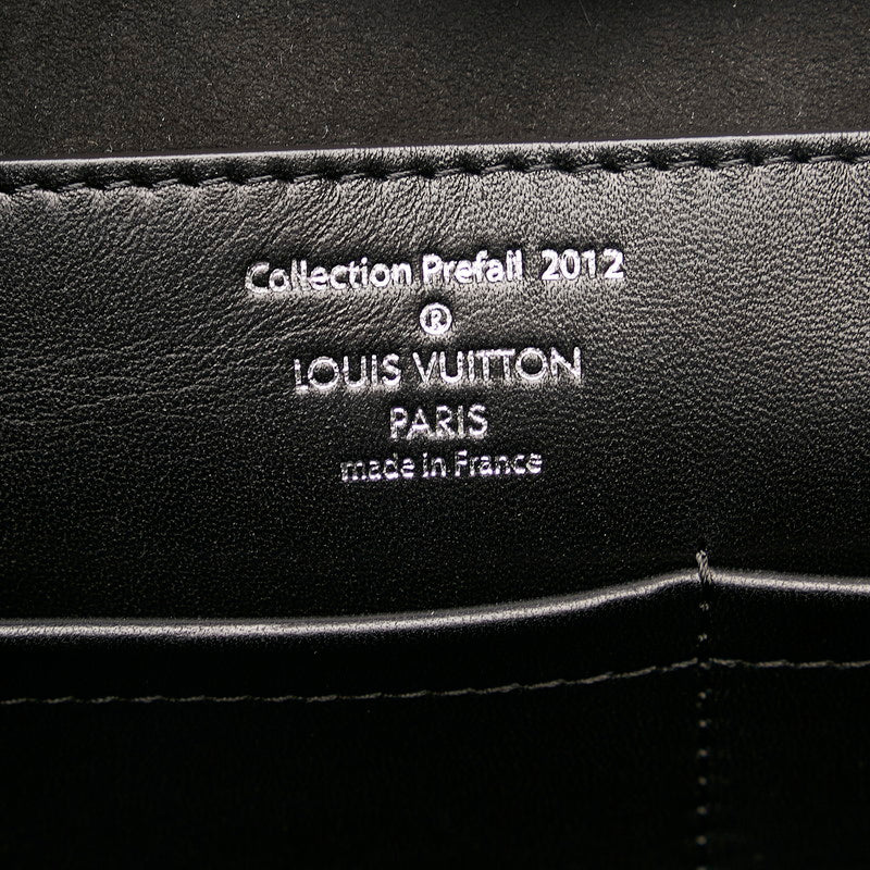 LOUIS VUITTON Louis Vuitton Monogram Amplant M40737 Handbag Leather Noir Black