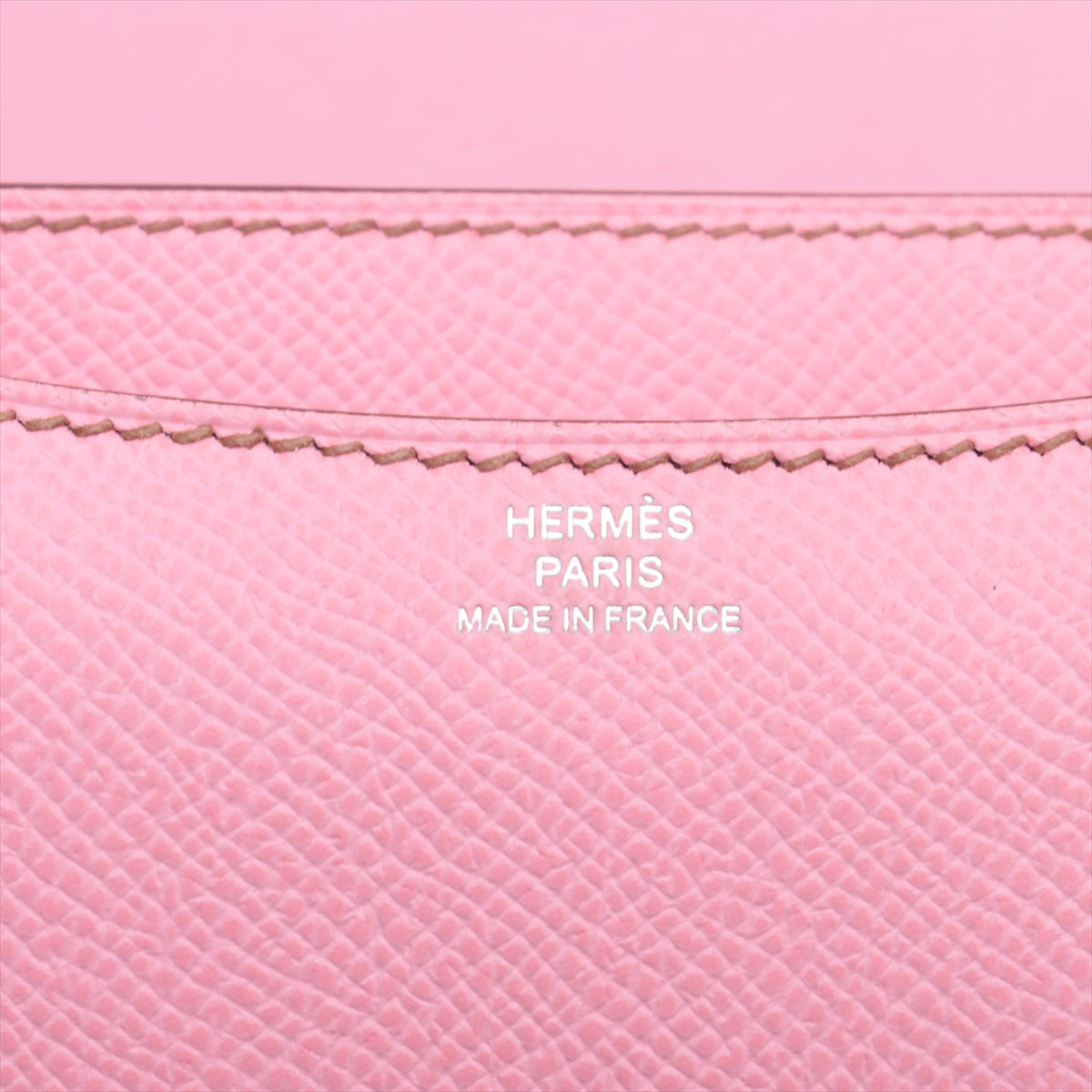 Hermes Constance 3 Mini 18 Epsom Pink Silver Gold  2020