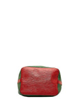 Louis Vuitton Louis Vuitton Epic M44147 Shoulder Bag Leather Borneo Green Castilian Red