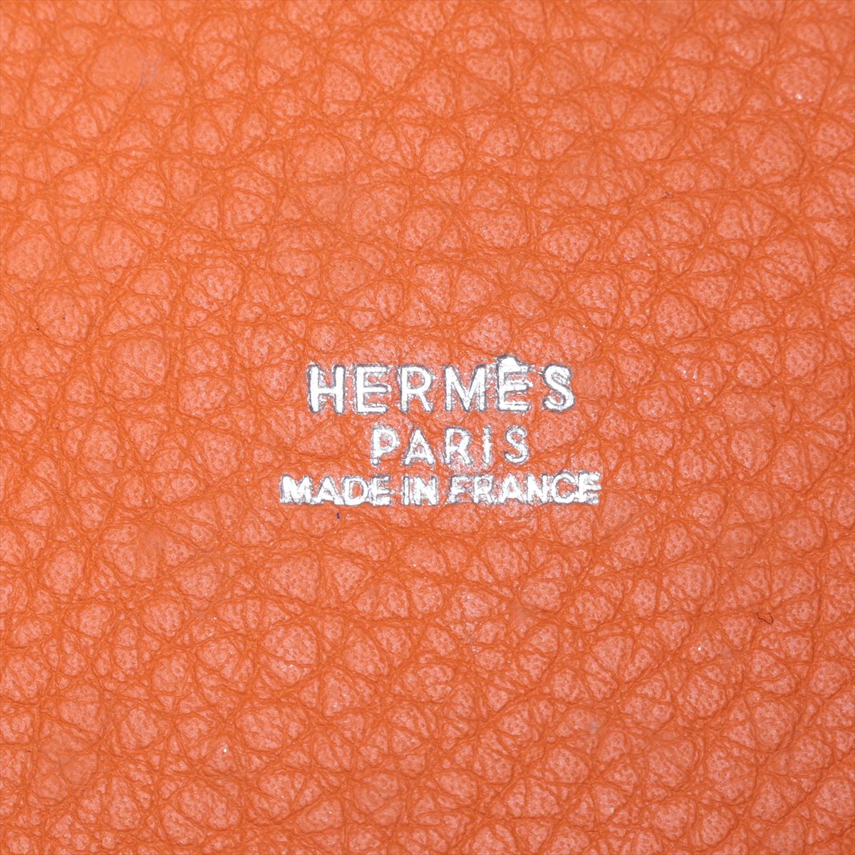 HERMES Picotin GM in Togo Orange 2005 Ladies