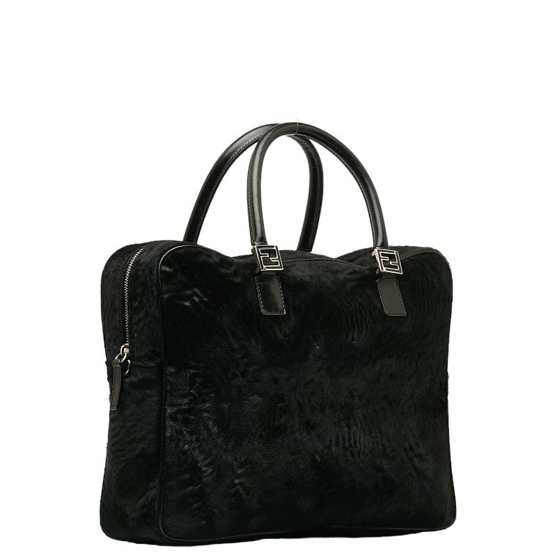 Fendi Handbags 2WAY Black Harako Leather  Fendi