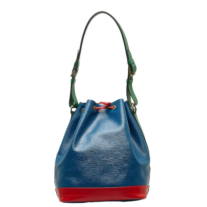Louis Vuitton Epic Noir Tricolor Shoulder Bag M44084 Red Blue Green Leather Lady Louis Vuitton