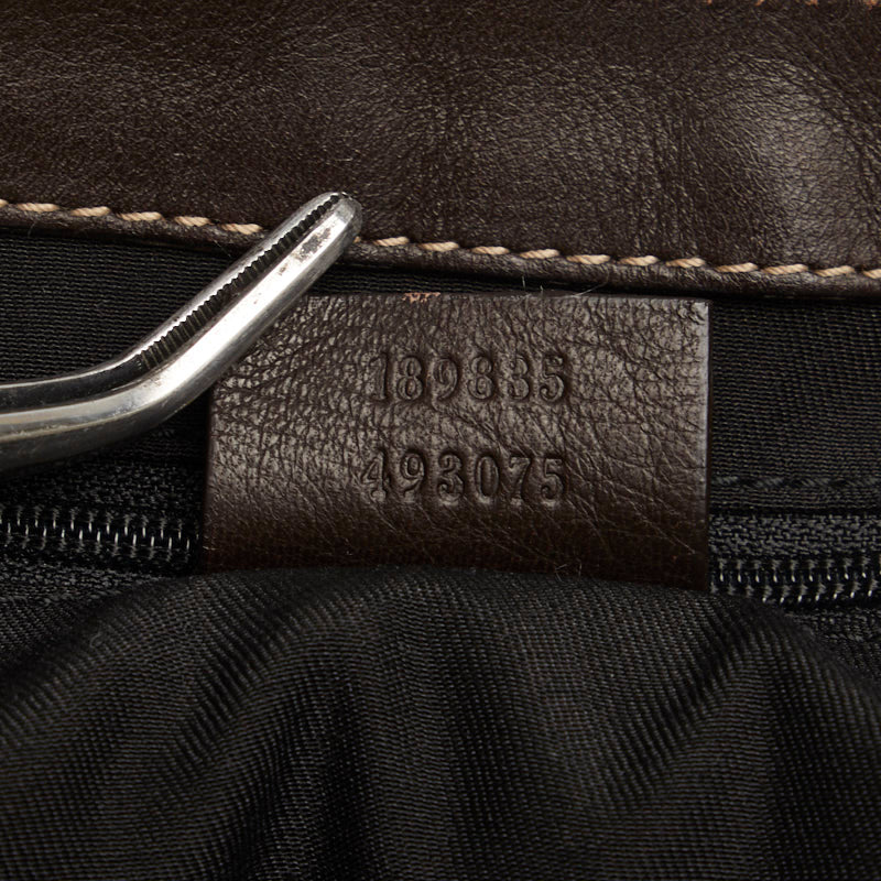 Gucci Abbey Handbag 189835 Brown Leather Ladies Gucci Gucci