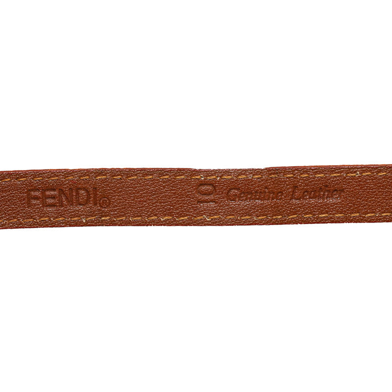 Fendi Change Belt All 5 Colors Watch 640L Quartz Silver Signboard Mackie Leather  FI