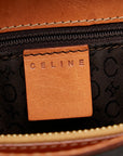 Celine Macadam  Shoulder Bag Brown PVC  Celine