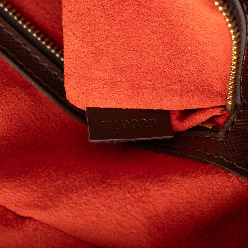 Louis Vuitton Triana N51155 Brown PVC Leather  Louis Vuitton