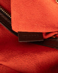 Louis Vuitton Triana N51155 Brown PVC Leather  Louis Vuitton