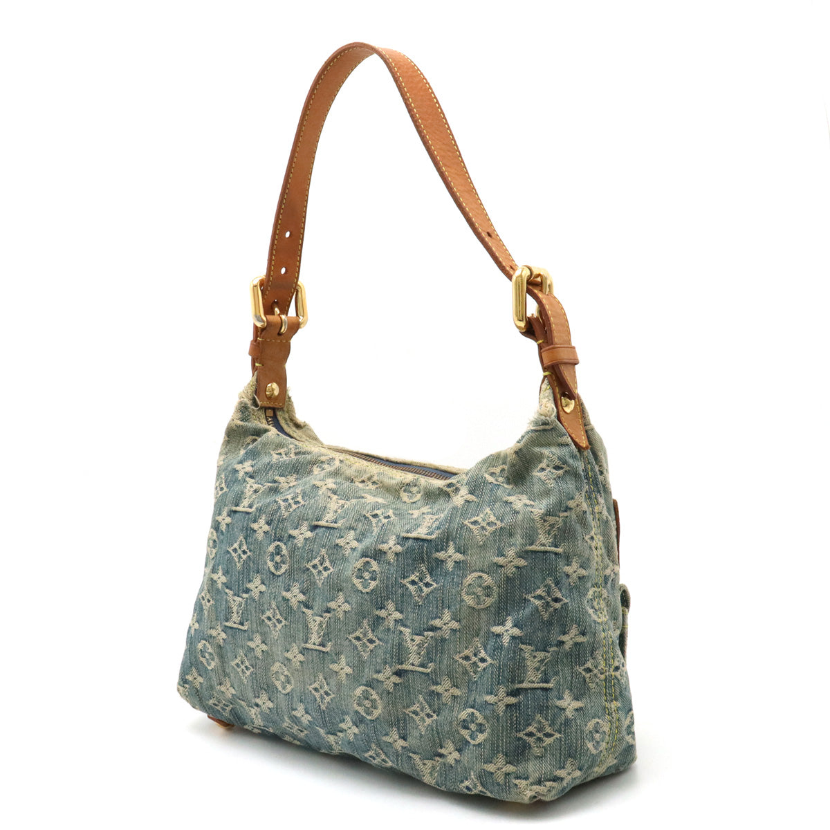 LOUIS VUITTON Louis Vuitton Monogram Denim Bag PM Shoulder Bag One Shoulder Semi Shoulder Shoulder Blue M95049