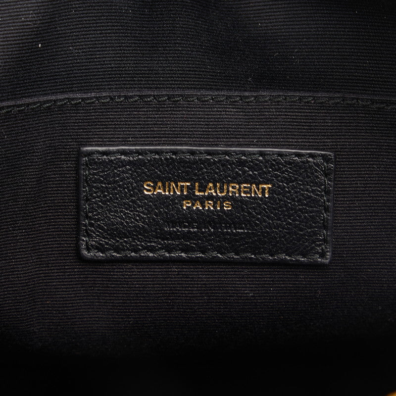 Saint Laurent Lou Bag in Crocodile Black 612544