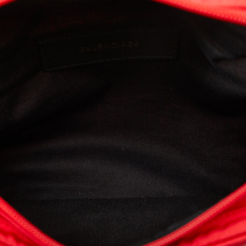 BALENCIAGA Belt Bag in Nylon Red Men’s