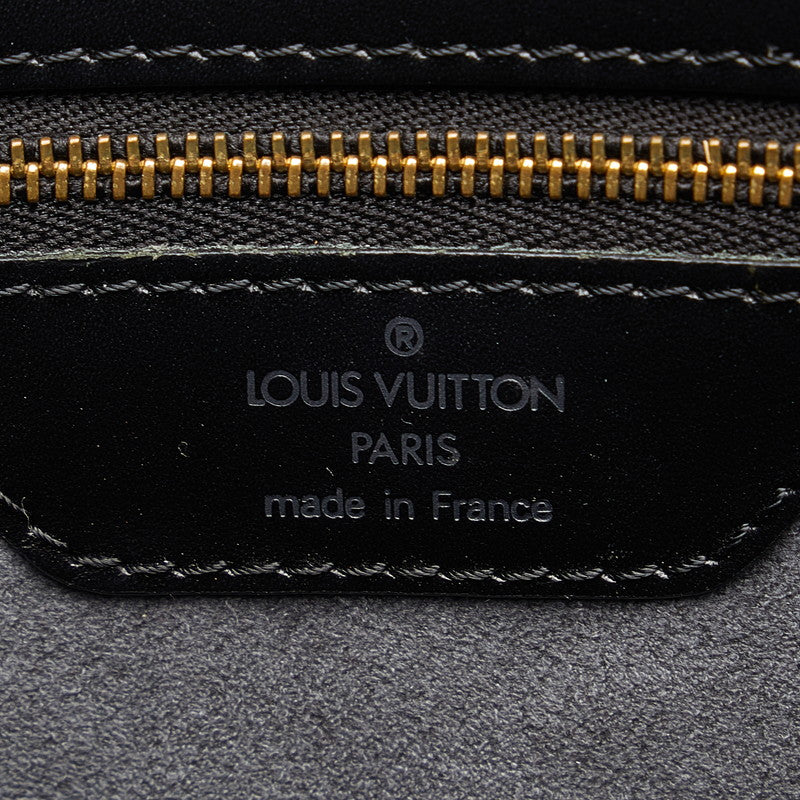 Louis Vuitton Epic Sanjack Shopping Handbag M52262 Noir Black Leather Lady Louis Vuitton