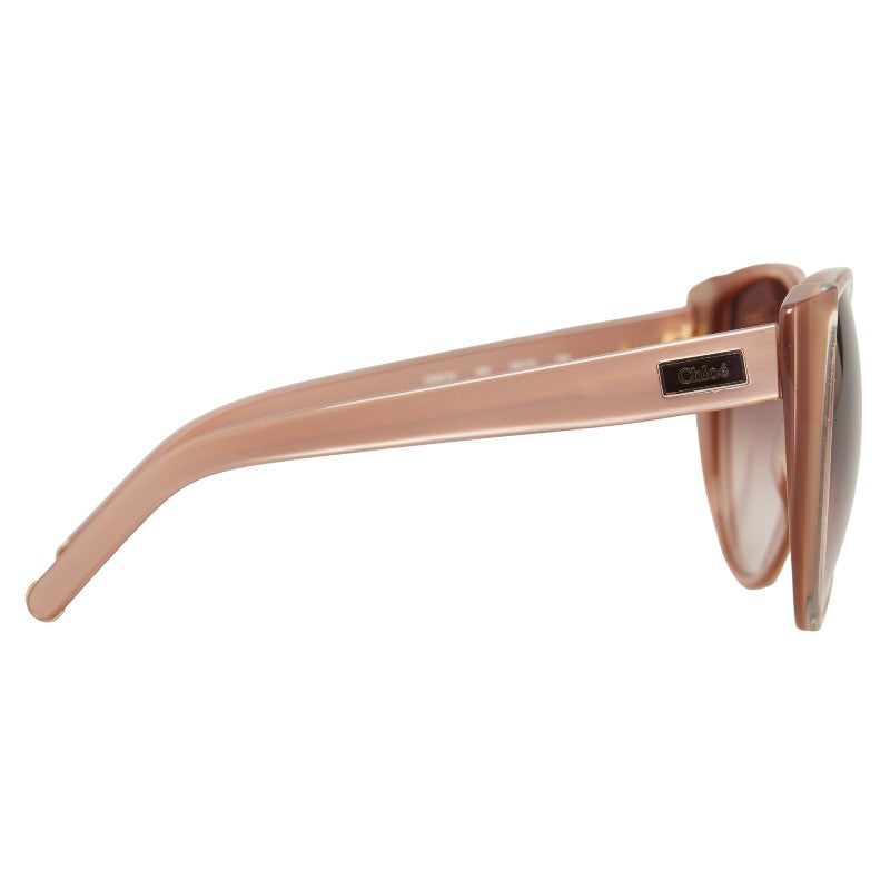 Chloe Sunglasses CE607S Plastic Pink Beige Brown Ladies