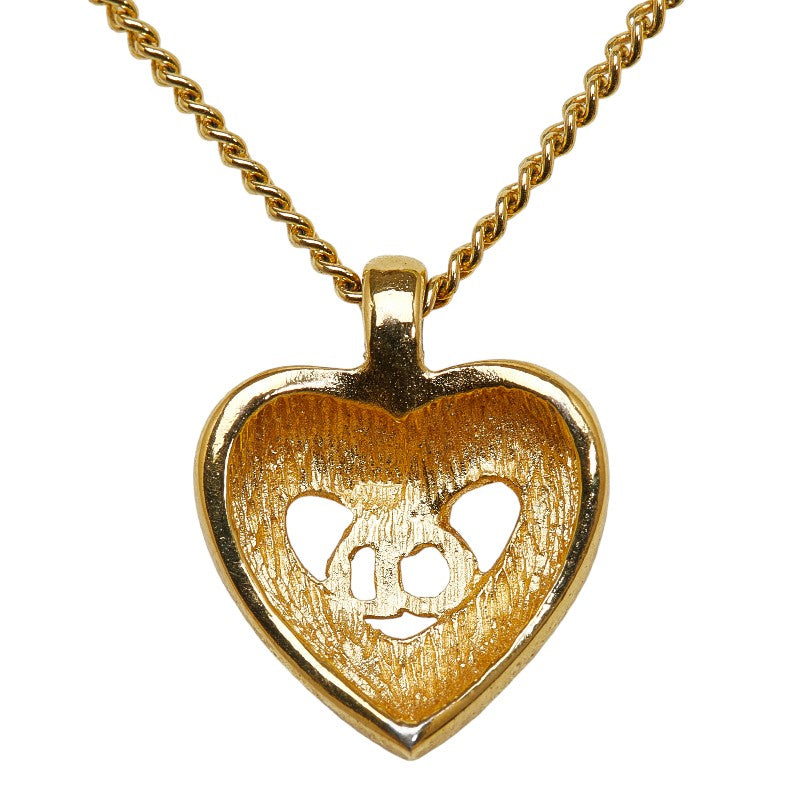 Dior CD logo heart necklace g maquette ladies Dior