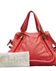 Chloe Palati Handbags 2WAY Pink Leather  Chloe