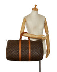 Louis Vuitton Monogram Keepall 50 Boston Bag Travel Bag M41426 Brown