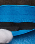 Fendi Monster Micro-Bagets 8M0354 Blue Leather Ladies Fendi