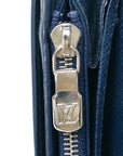 Louis Vuitton Sarah Long Wallet in Epi Indigo Blue M60585