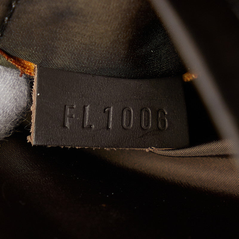 Louis Vuitton Jeanne Jacks Business Bag M93082 Noir Black Canvas Leather Men Louis Vuitton