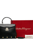 Salvatore Ferragamo Handbags Handbags 2WAY Black Leather Ladies Salvatore Ferragamo