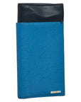 Fendi Long Wallet Long Wallet Blue Black Leather Ladies Fendi