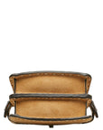Fendi Peacebu Micro ICEU Mini Handbag Shoulder Bag 2WAY 7AS106 Brown Suede Peacebu  Fendi
