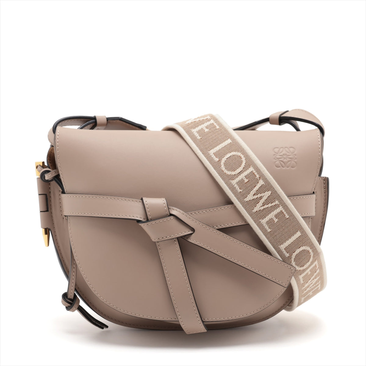 Loewe Gate Frame Small Leather Shoulder Bag Gr