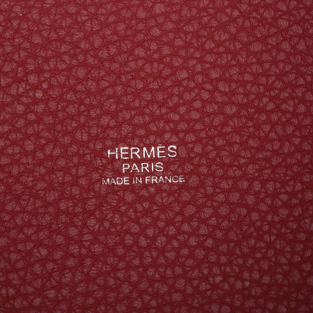 Hermès Picotane Rock PM Trionclémance Rouge Garance Silver Gold  Signature Unclear