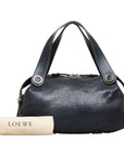 LOEWE LOEWE 060710 Handbags Laser Black Ladies Paris