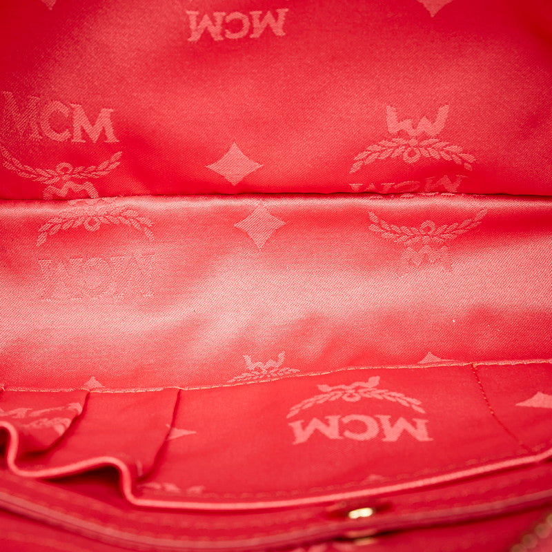 MCM Em Siem Em Handbags Laser Pink Ladies Paris