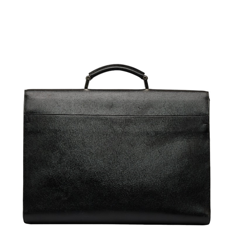 PRADA Business Bag Briefcase in Saffiano Black Men’s
